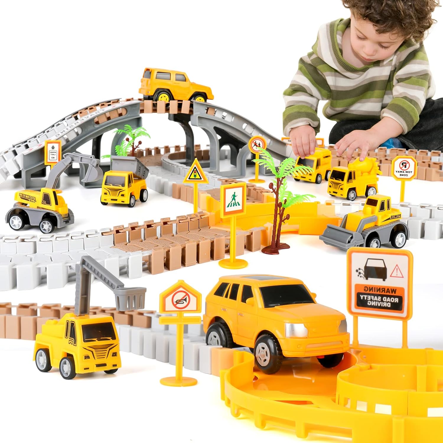 Coche de carreras de construcción para niños de a años o más