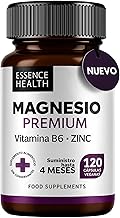 Premium Magnesium Complex 2446mg | High Absorption Bisglycinate + Citrate + Zinc + B6 | 120 Vegan Capsules | Muscle Support, Stress & Energy | 4 in 1