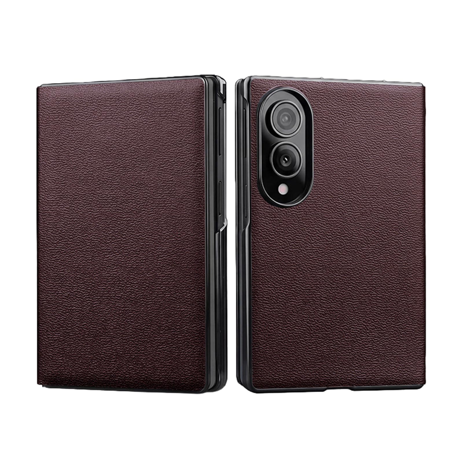 Etui z prawdziwej skóry do Samsung Galaxy Z Fold 8, magnetyczne zamknięcie