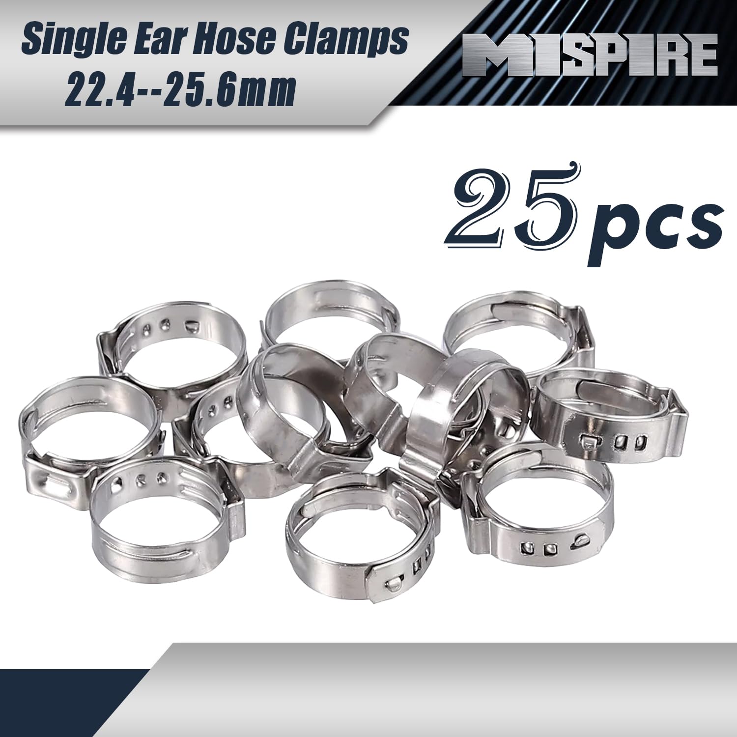 7 X .6Mm Standard Stepless Ear Clamp