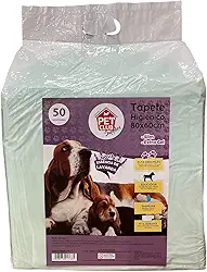 Tapete Higiênico Pet Club Lavanda 80X60 cm 50 unidades