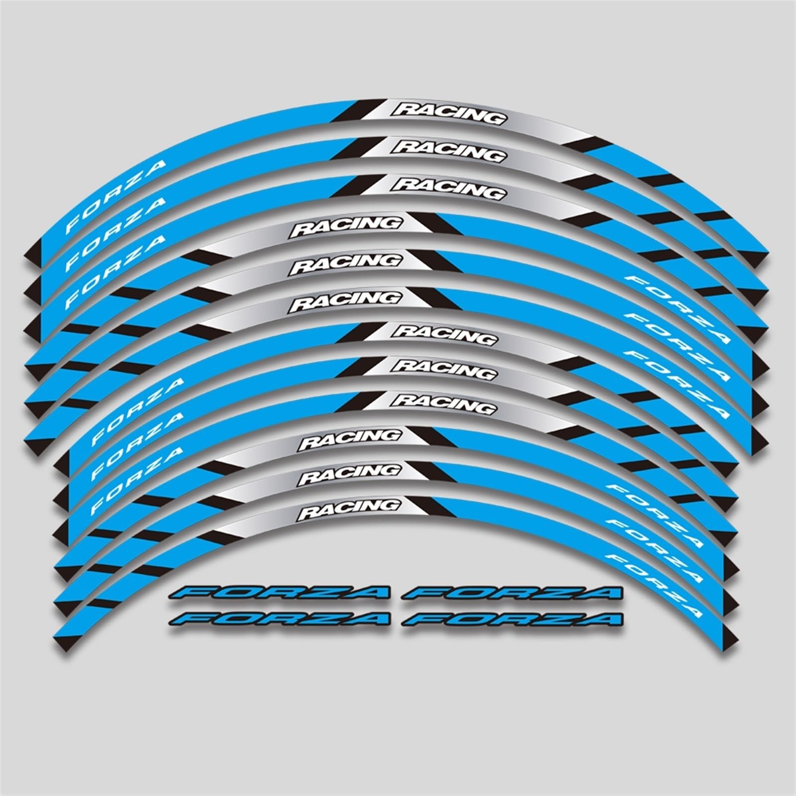 Motorcycle Wheel Stickers for Forza 350 Forza 300 250 125