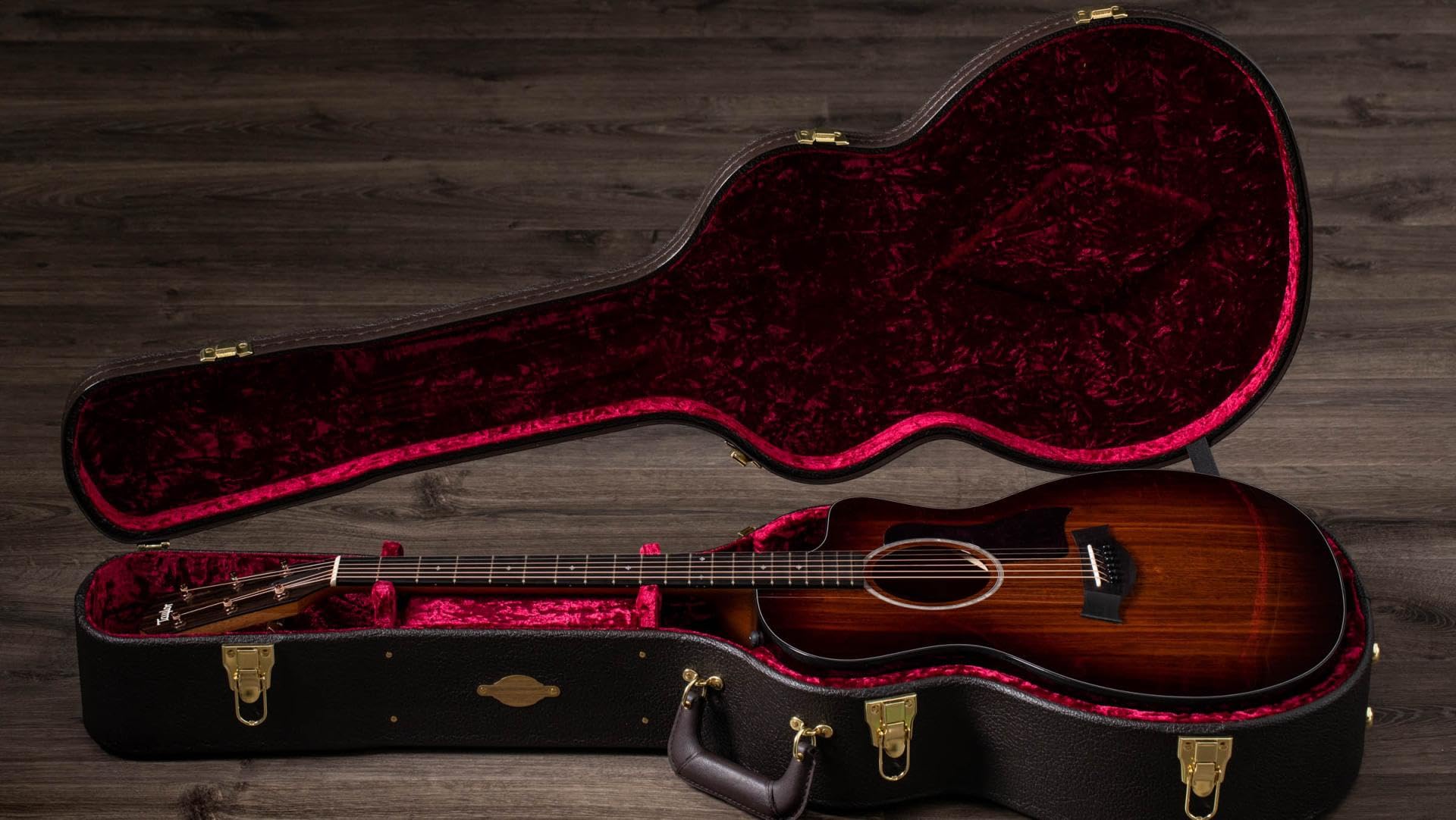 K　アコースティックギター Amazon | Taylor 224ce-K DLX ハワイアン・コア Top テイラー