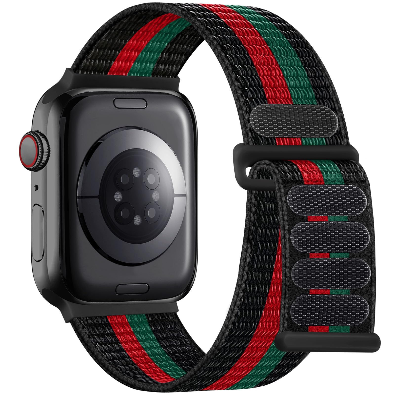 Lenrao Soft Nylon Sport Loop Compatible with Apple Watch Bands Women Men