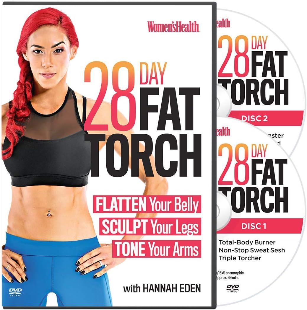 Women's Health 28 Day Fat Torch with Hannah Eden: Flatten Your Belly, Sculpt Your Legs, Tone Your Arms (DVD)
