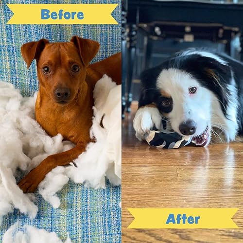 Miniatura 3 de Sweet Paws Juguetes masticables para cachorros para dentición juguetes de silicona gruesos para perros para masticadores agresivos divertidos de