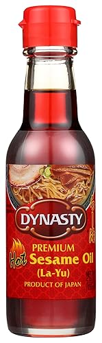 Dynasty Aceite de sésamo caliente premium, 5 onzas líquidas (paquete de 12)