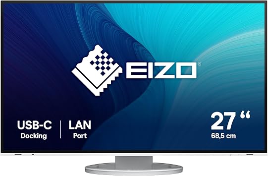 27-Inch QHD EIZO Monitor - White