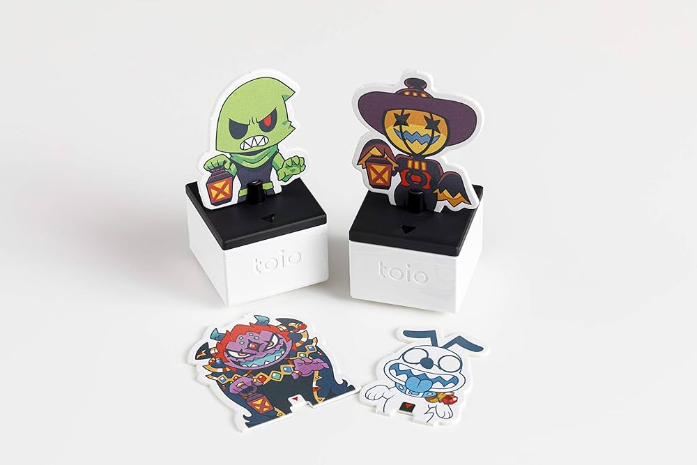 toio本体・GoGoロボットプログラミング・大魔王の美術館と窃盗団3点セット toio本体・GoGoロボットプログラミング・大魔王の美術館と窃盗団3点