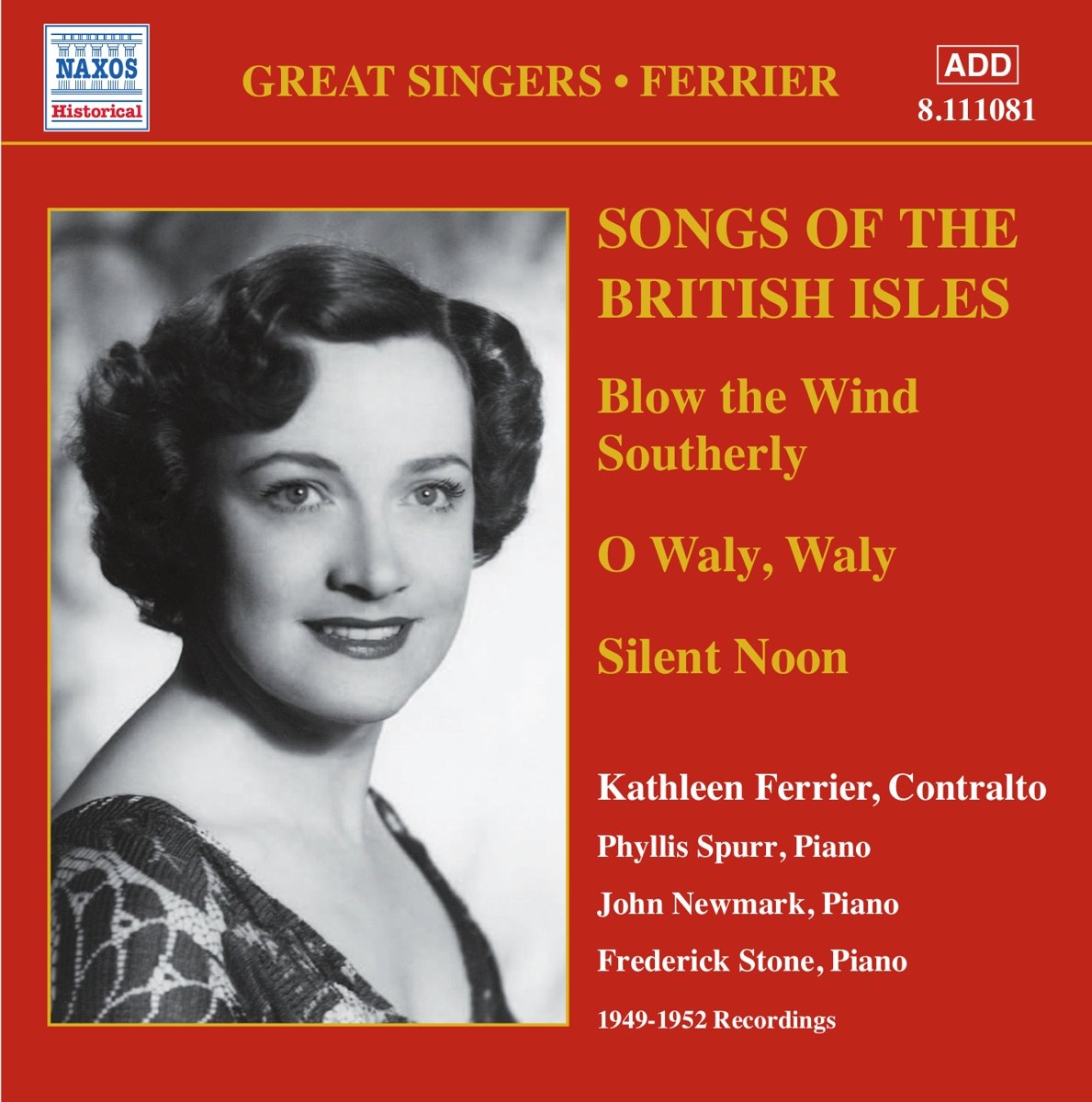 (Great Singers - Ferrier) Songs of the British Isles [Audio CD] Kathleen Ferrier