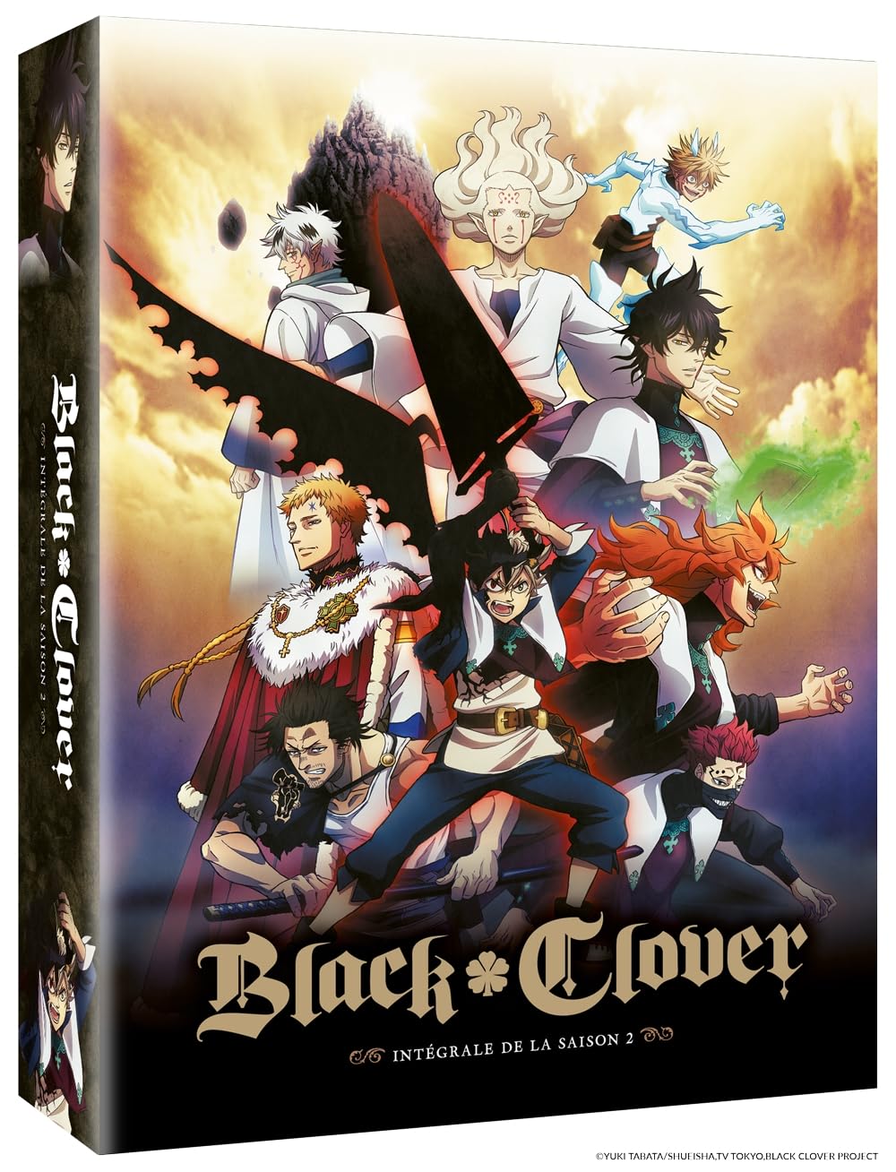 DVD 　ブラック・クローバー　BLACK CLOVER Black Clover - Intégrale Saison 2 - DVD: Amazon.it: Tatsuya