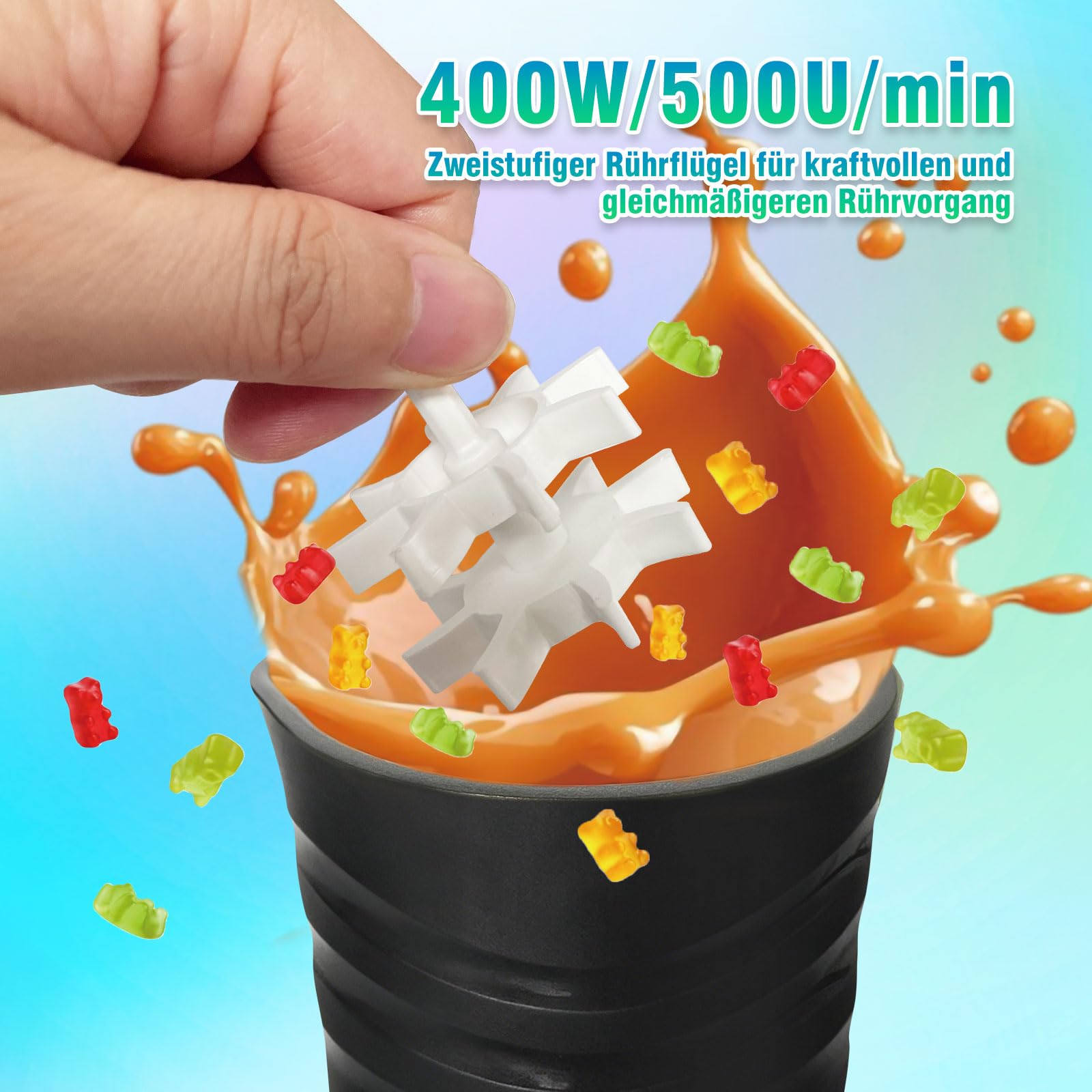 Gummy Candy Maker Mixer Infused Herb Edible Gummy Machine Gummy Making Kit DIY Gummy Maker