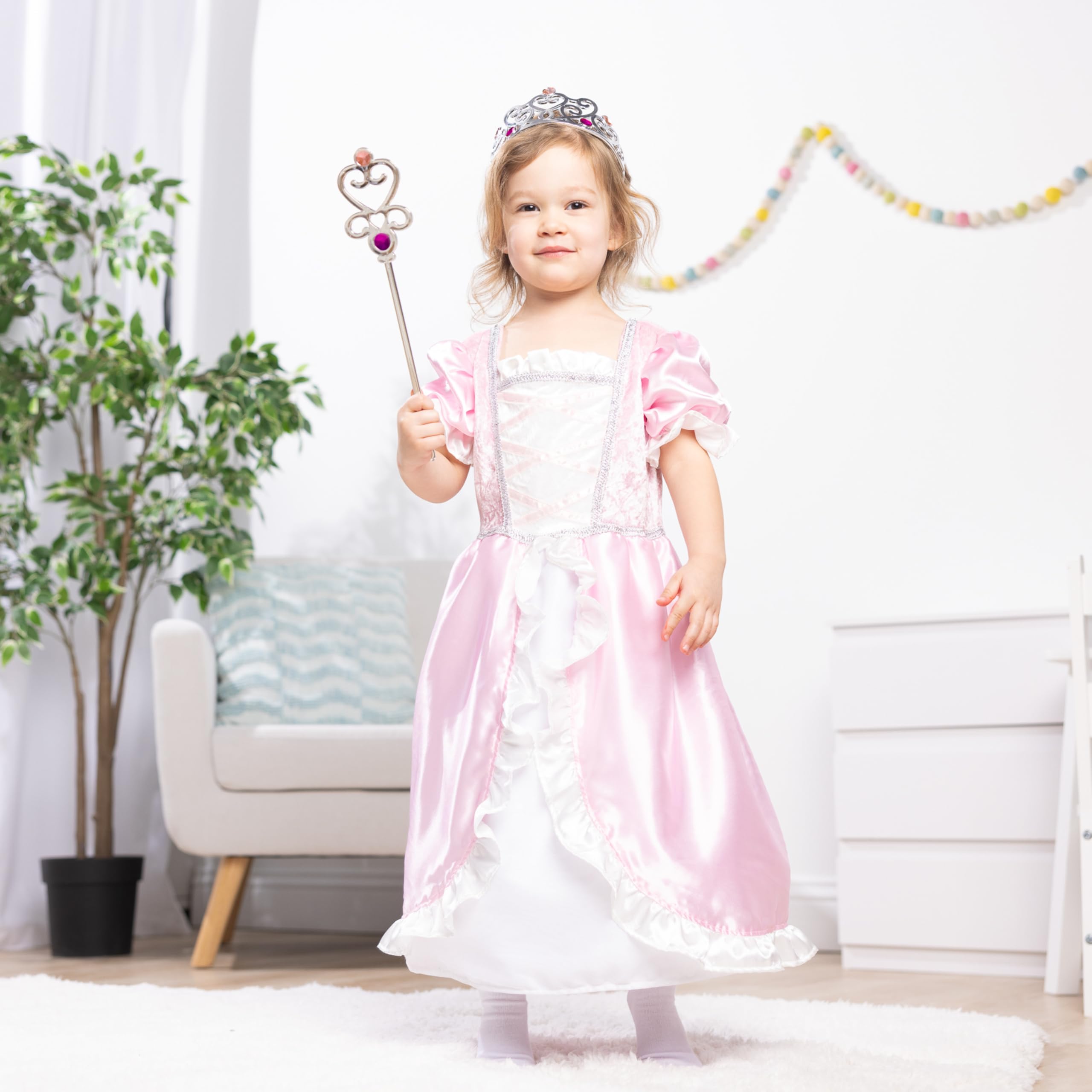 Melissa & Doug Juego de disfraz de princesa (embalaje abreviado)