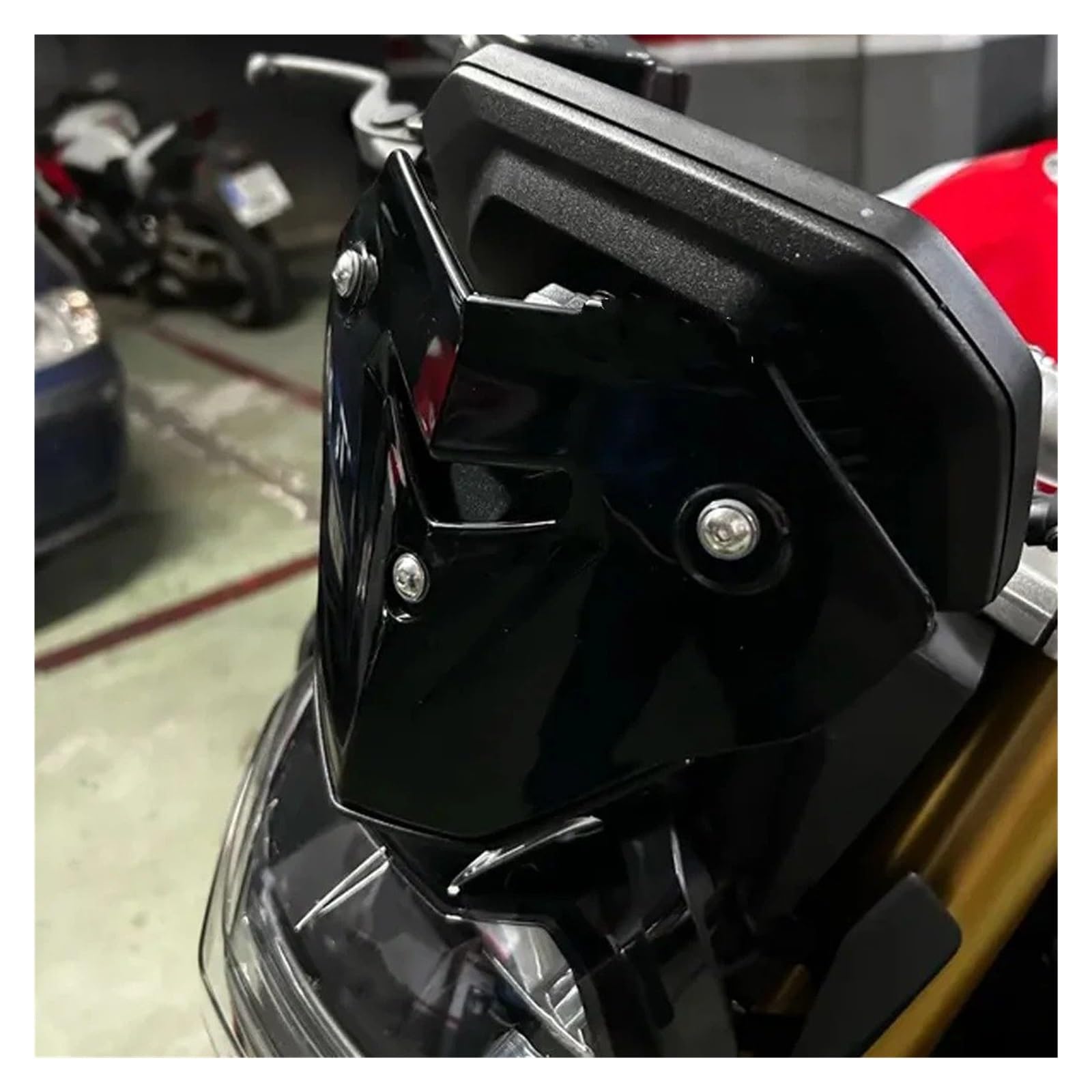 Motocicleta Deflector para BMW para F900R 2020-2025 Accesorios De Motocicleta Pantalla Parabrisas Carenado Deflectores Viento(Transparent High Set)