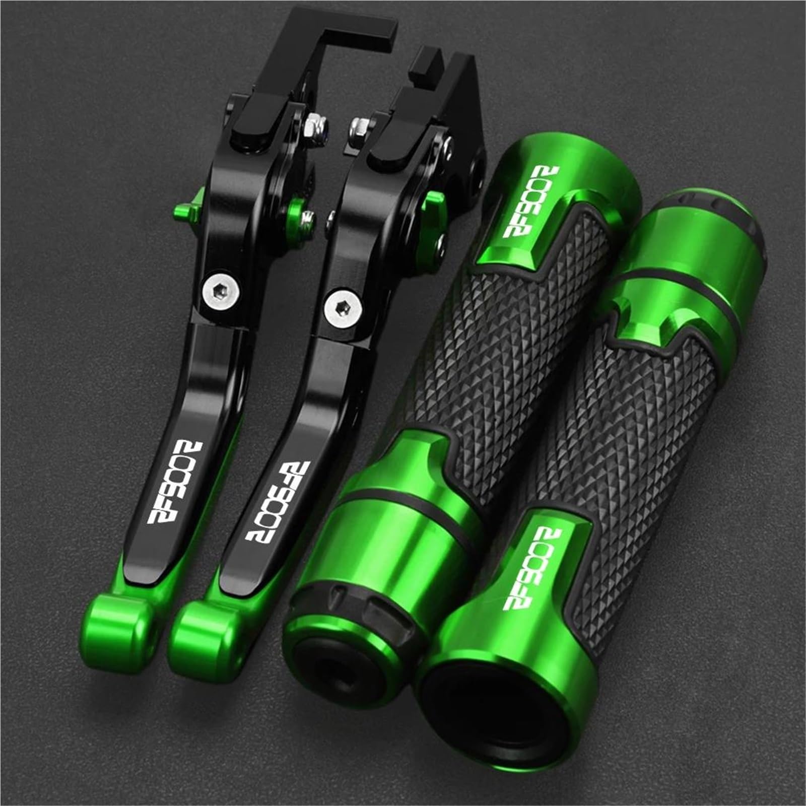 GQUIKGW Replace Pivot Clutch Levers Control Handles Motorcycle Parts Brake Lever Adjustable for Suzuki RF900R RF 900R RF900 R 1994-1997(Green)