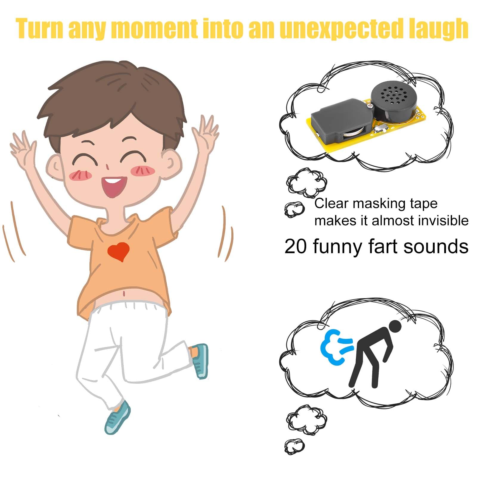 BTFO Prank Fart Pooter Noise Maker - Image 4