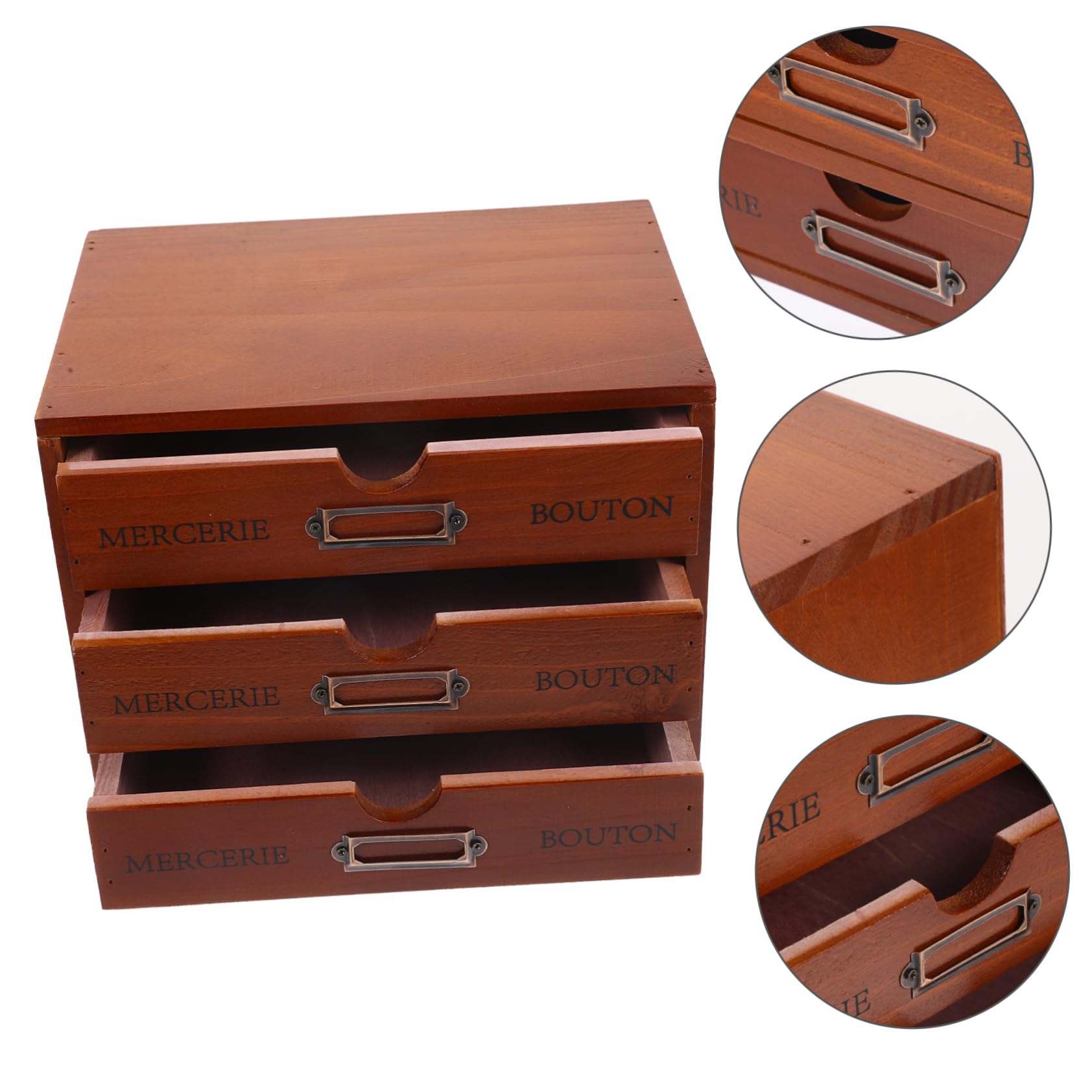 Zerodeko Organiseur de Bureau pour Rangement de Papeterie et Objets Boîte de Rangement à Niveaux pour Bureau