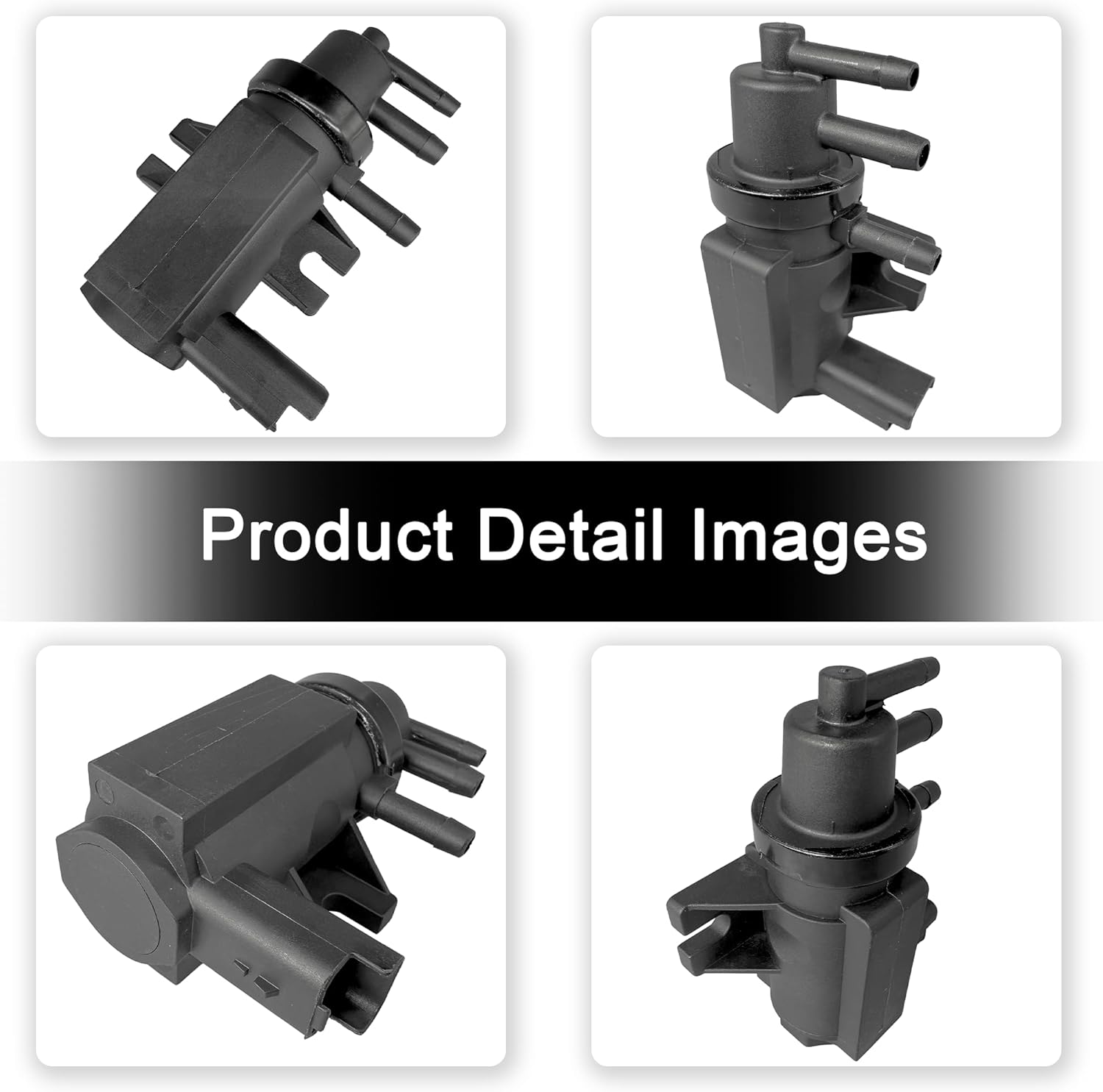 FL3E-9E882-CA Turbo Boost Pressure Solenoid Valve Compatible with Ford Escape/Fusion/Edge & Lincoln MKC/MKX/MKZ/Continental - Replaces F2GE9E882CA FL3Z9E882B