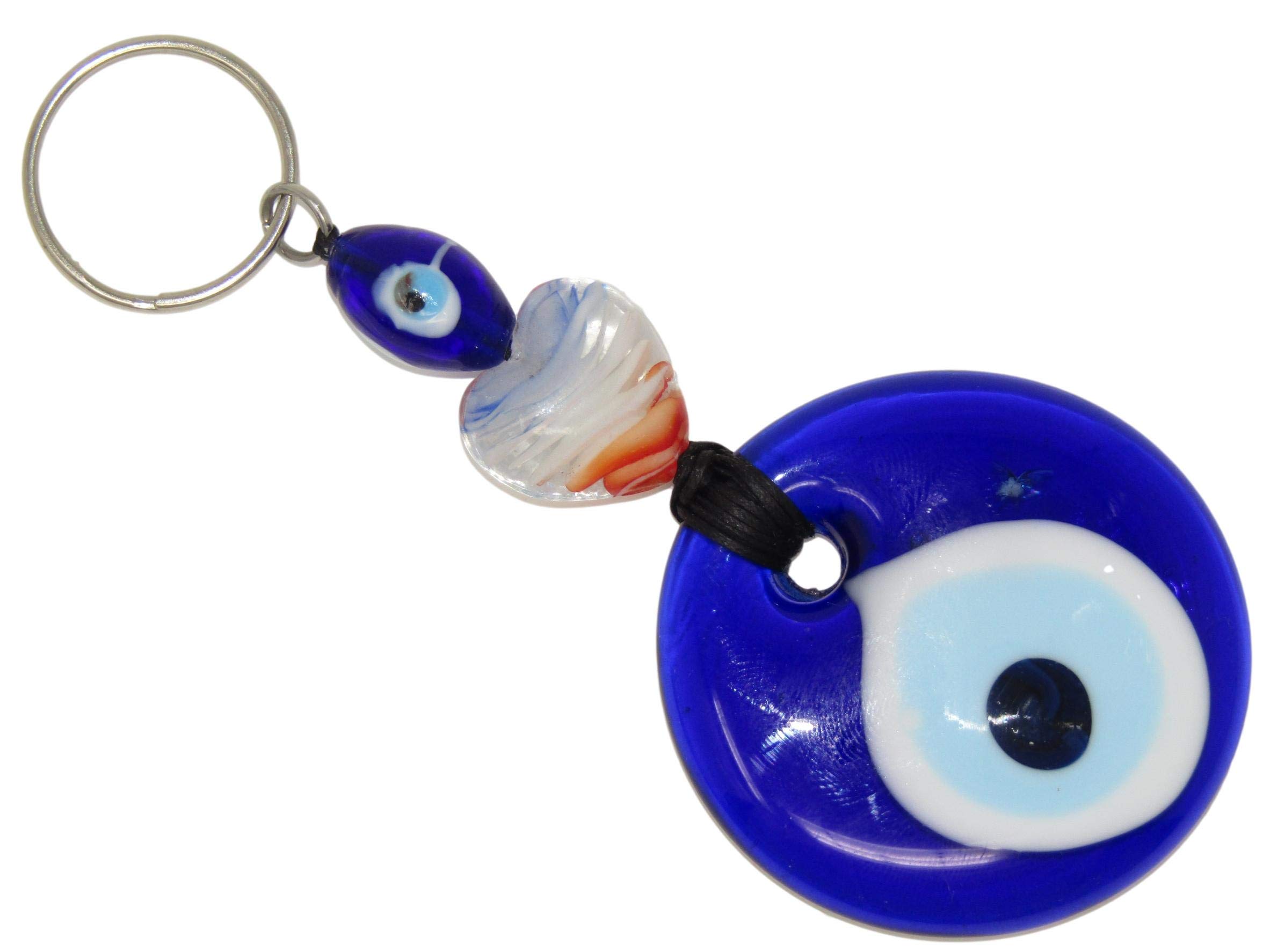 Jeannieparnell 225-5cm Lucky Evil Eye, Nazar Boncuk Wall Hanging Gift for Protection & Good Luck