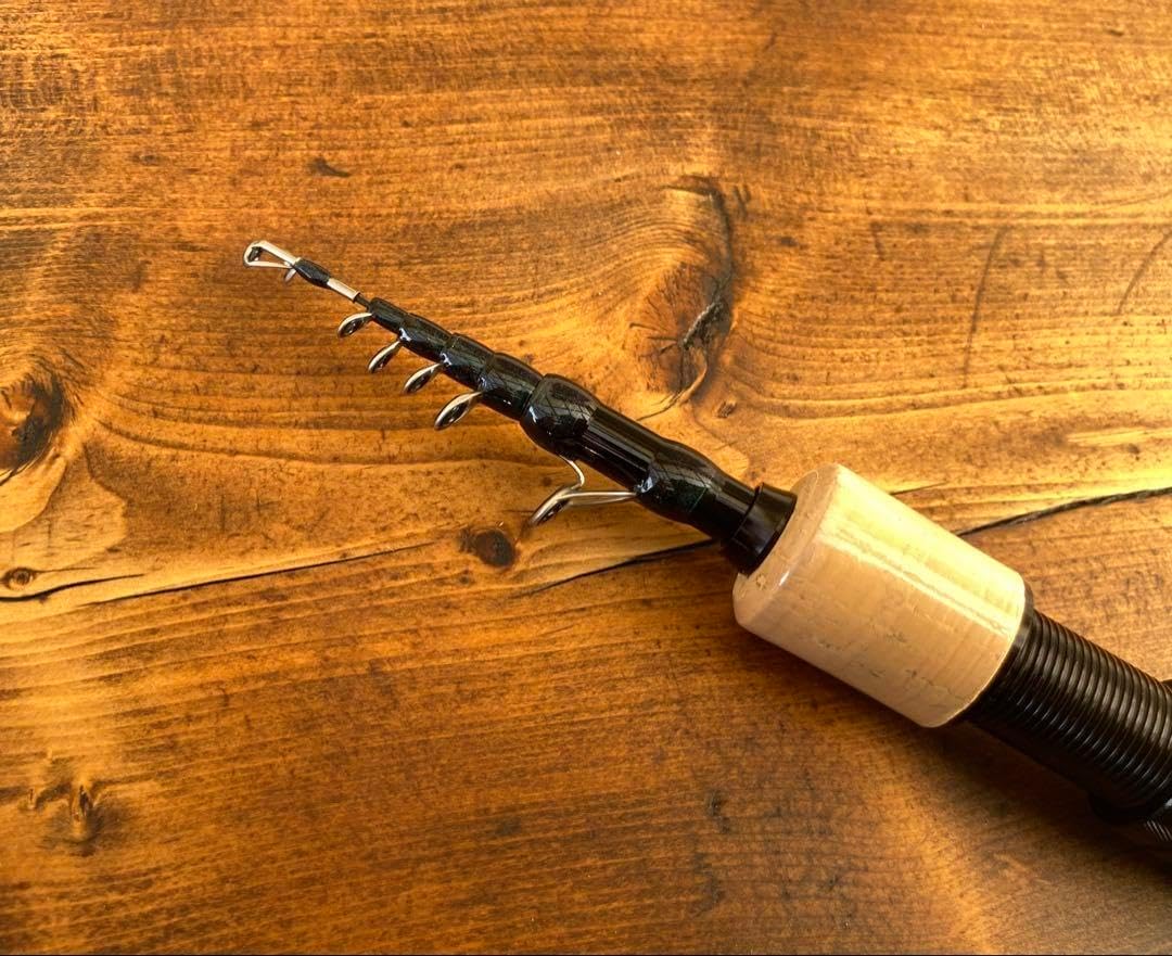 トラウトロッド テレスコロッド コンパクトロッド 天然木 ウッドリール