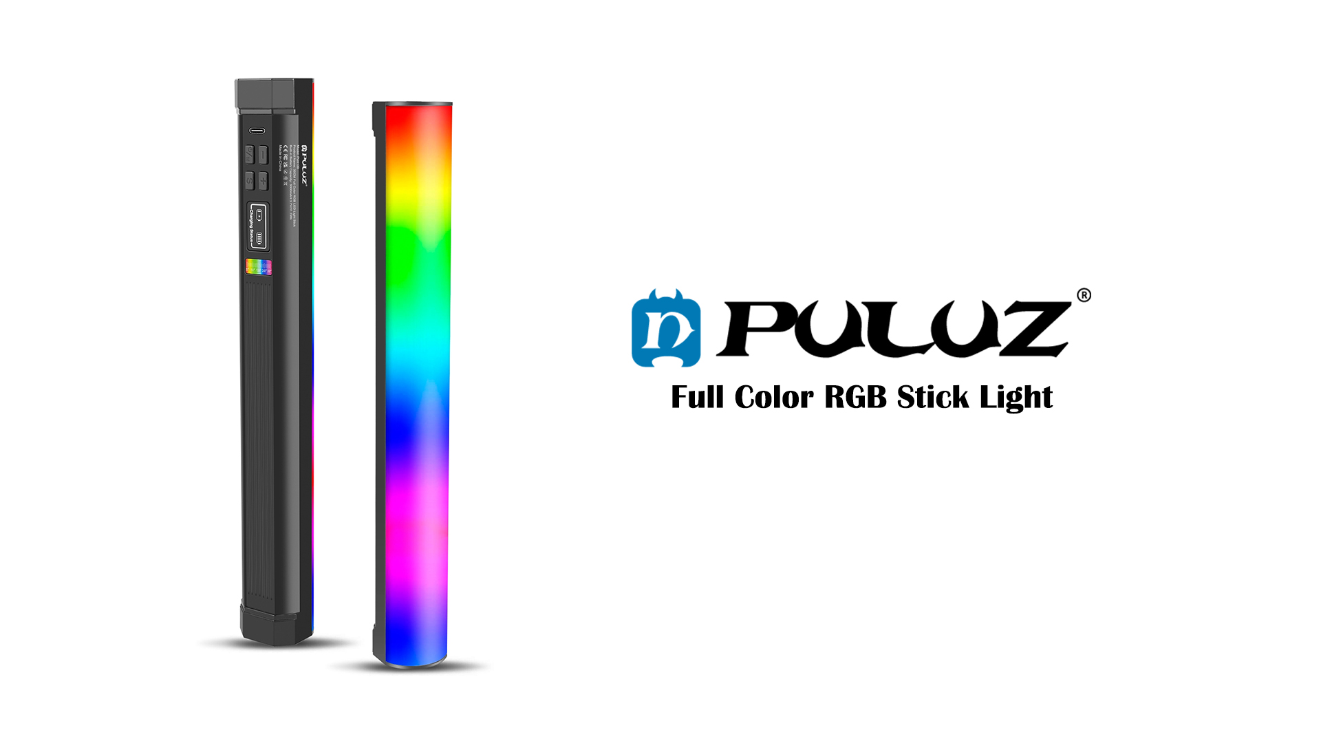 Amazon.com : PULUZ Magnetic Handheld Light Wand, Full Color RGB