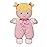 Baby Starters Plush 10 inch Snuggle Buddy My First Baby Doll with Embroidery, Blonde Hope, Pink