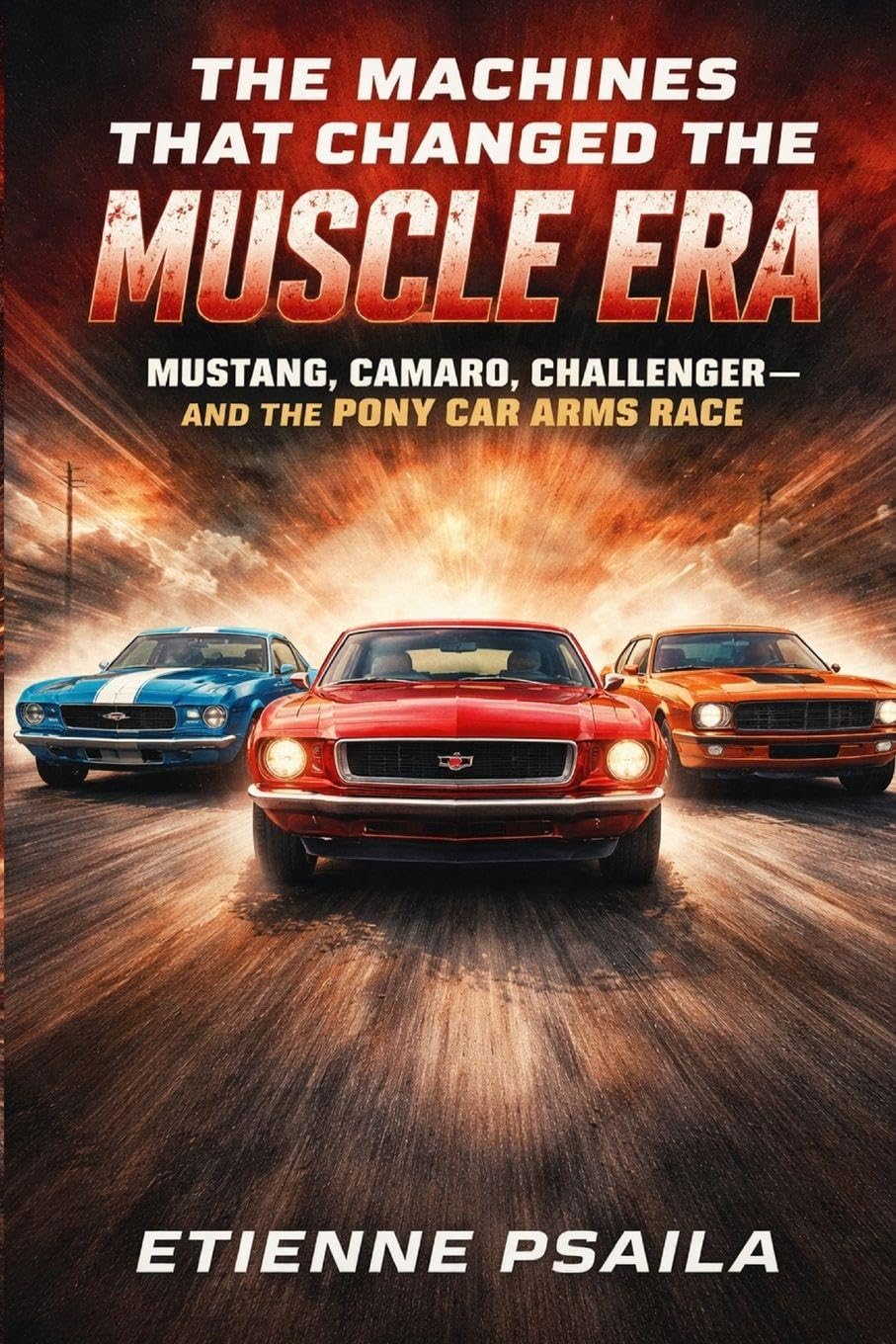 The Machines That Changed the Muscle Era: Mustang, Camaro, Challenger-and the Pony Car Arms Race (Blueprints of the Modern Age)