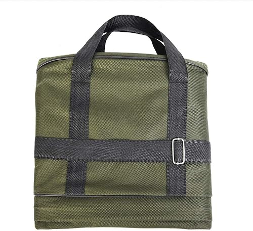 Miniatura 5 de Estuche para caña de pescar, bolsa plegable portátil para caña de pescar, bolsa de almacenamiento de viaje de pesca Oxford de doble capa de gran