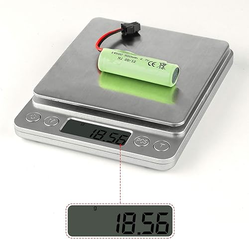 Miniatura 4 de FPVERA Batería de coche Rc – Paquete de 2 baterías de 500 mAh 3.7 V Li-ion recargable para doble cara RC Stunt Car RC Camiones pequeños RC barco