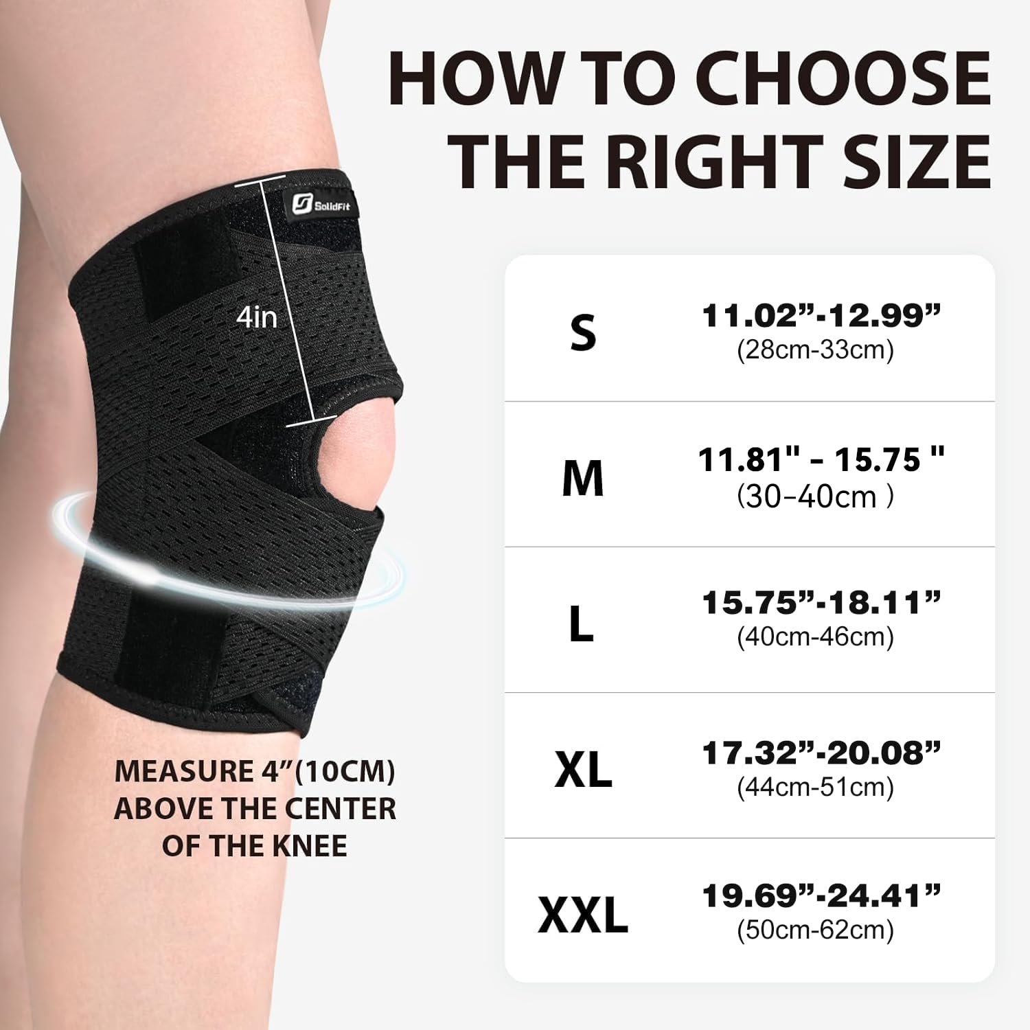 Genouillère avec stabilisateurs latéraux pour déchirure du ménisque, genouillère réglable pour soulager la douleur, genouillère de compression respirante pour douleurs au genou, ligament