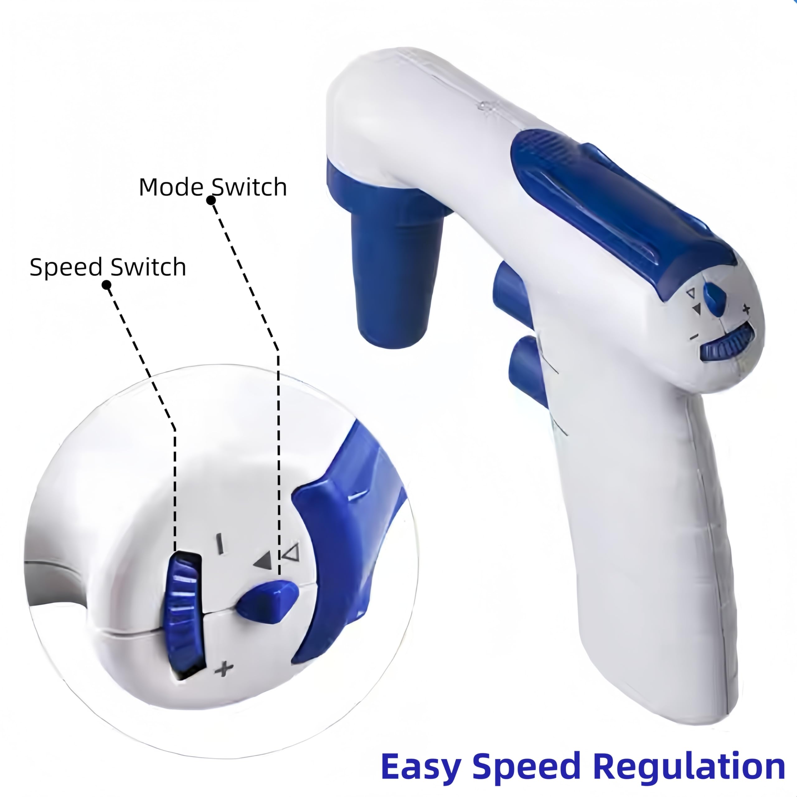 Controlador de pipeta eléctrico de laboratorio, pipeta automática de 0.1-200 ml, llenado de pipetas motorizado de velocidad ajustable, pistola de pipeta recargable con filtros de 0.45 μm, modos de