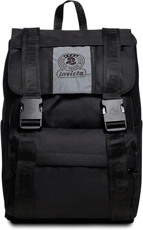 Zaino estensibile con tasca porta pc portatile invicta zaino ufficio square