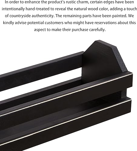 Miniatura 2 de Bandeja para tanque de inodoro, cesta de almacenamiento de papel higiénico, decoración de granja, decoración de tanque de inodoro, organizador de