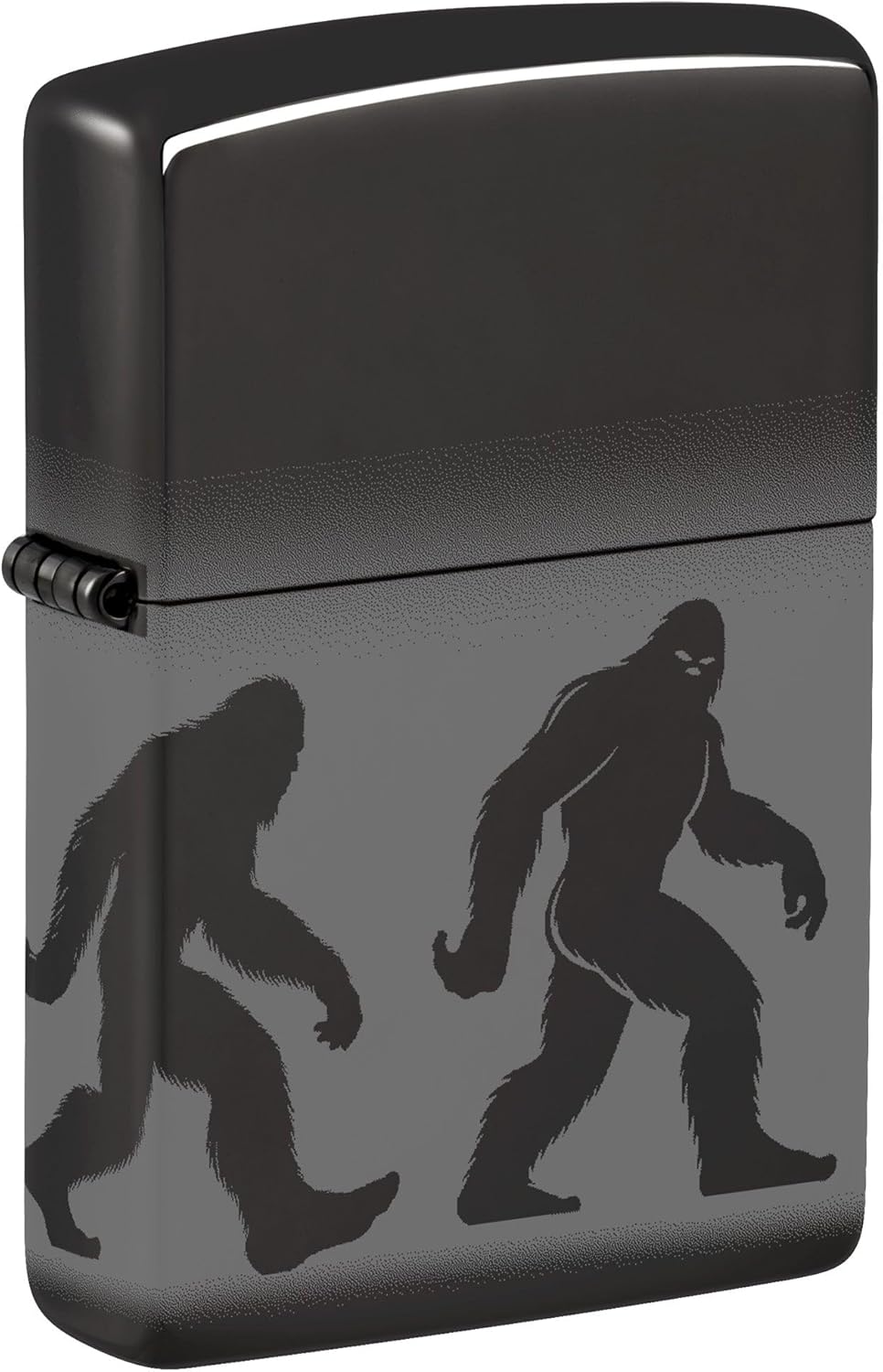 Zippo Lighter: Bigfoot, Photo 360 - High Polish Black 81679