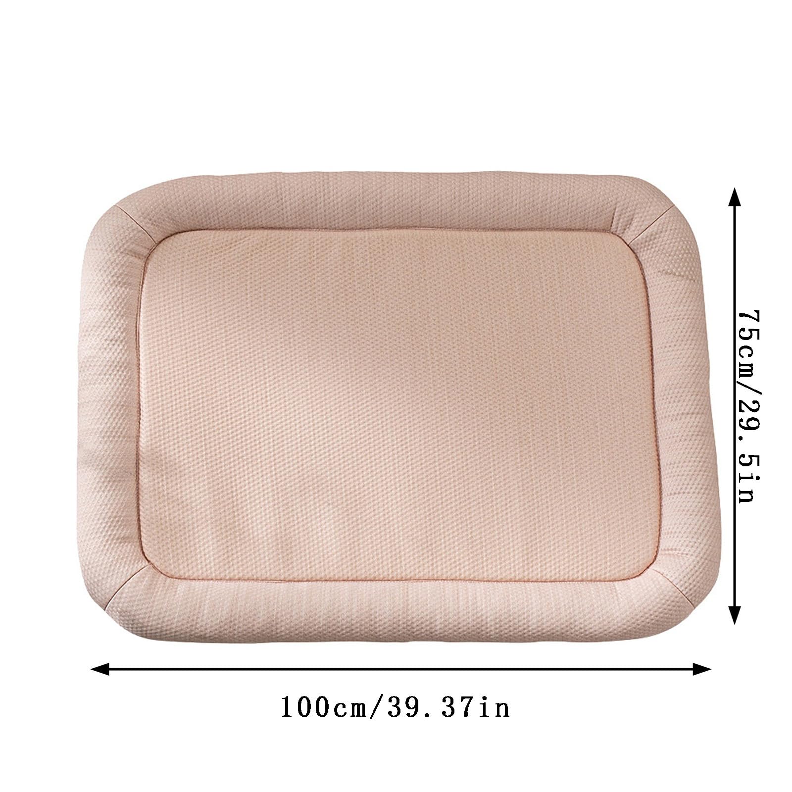 Pfotenchill Tapis rafraîchissant innovant pour chien - Couverture rafraîchissante d'été - Auto-rafraîchissante et chat - Antidérapant - Portable - Lavable - À la maison, en déplacement ou dans la