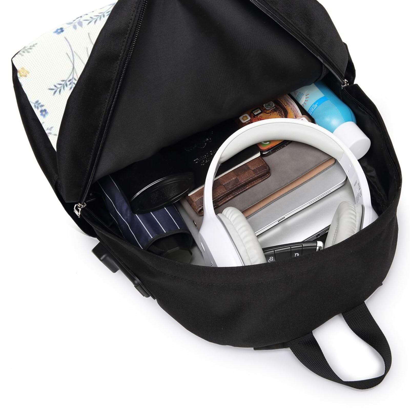 Zaino per laptop da 17 pollici con zaini per borse scolastiche in