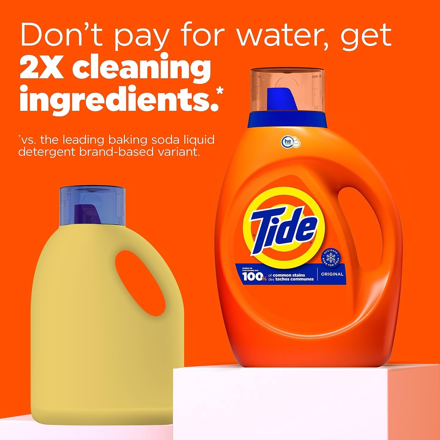Tide Laundry Detergent Liquid Soap, Original, 32 Loads, 46 Fl Oz, 46 Fl Oz