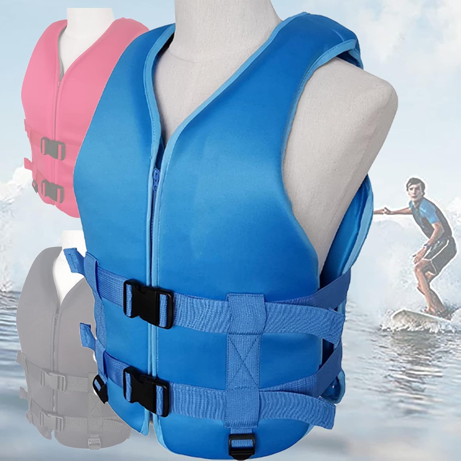 Life Jacket, Buoyancy Aid, Paddle Board Life Jacket, Life Vest Adult