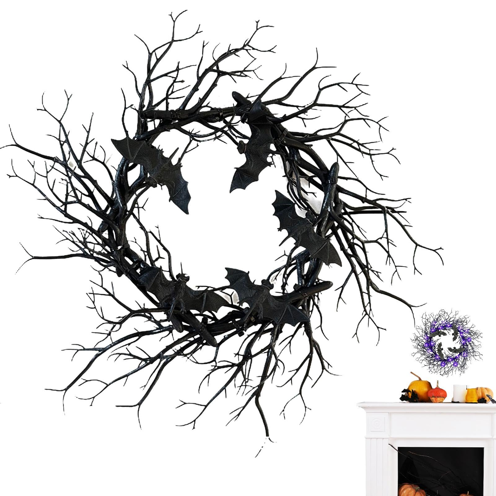 Cintre de porte d'halloween pour fixer une décoration murale sans traces