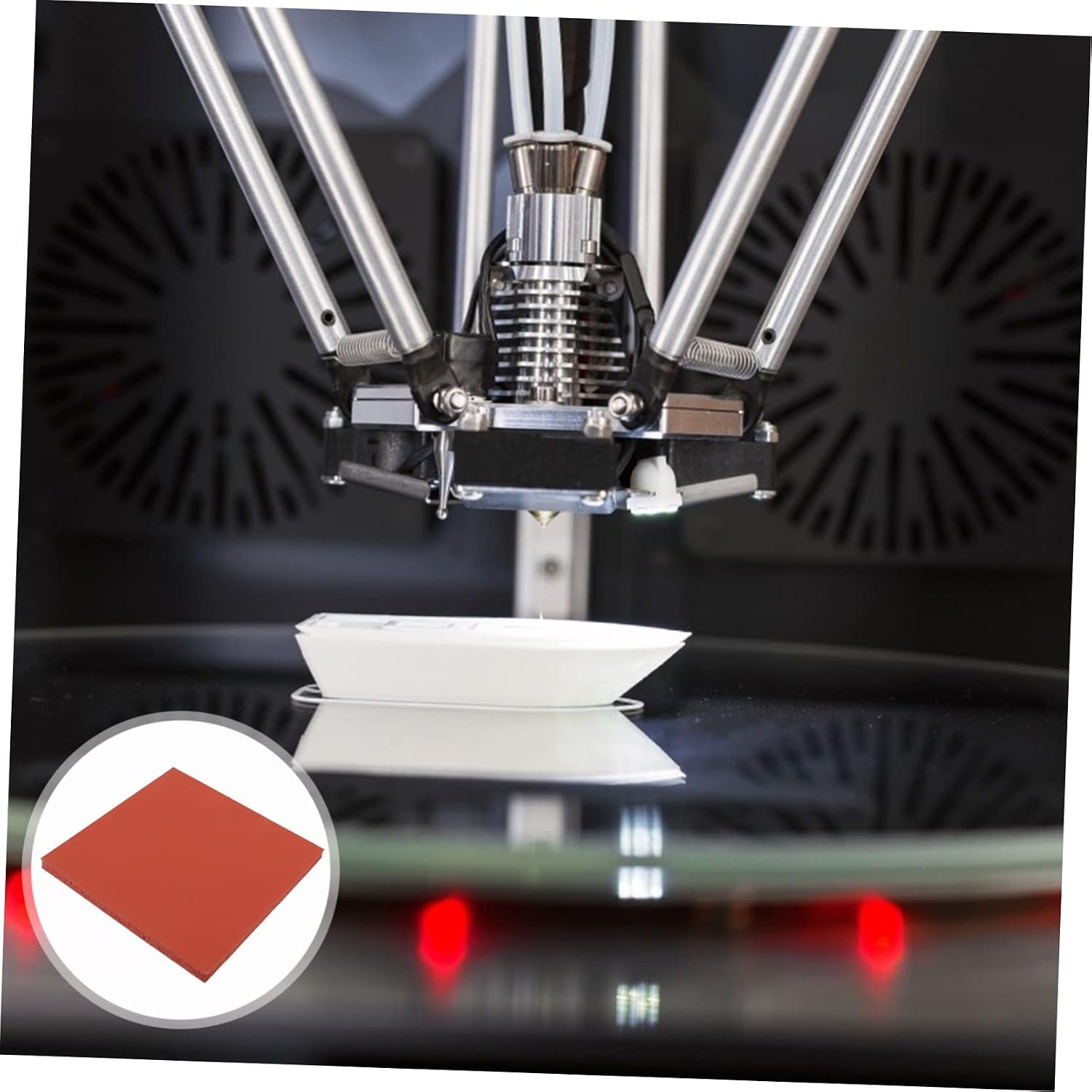 1pc Silicone Rubber Pad for Heat Press Heat Insulated Mat Foam Board Pressing Mat Resistant Material
