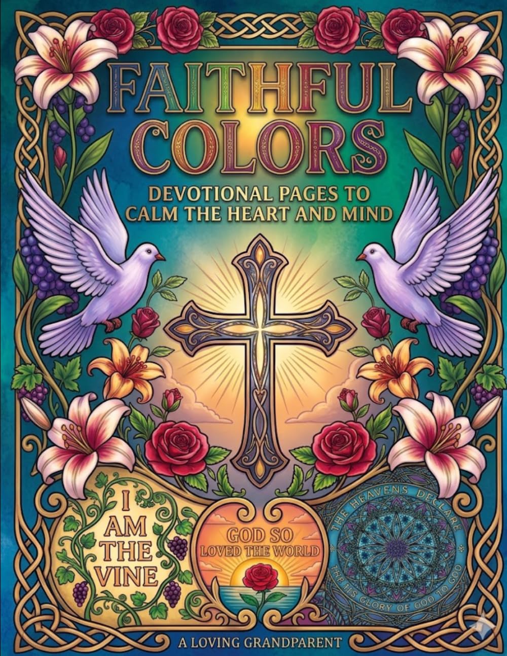 Faithful Colors: Devotional Pages to Calm the Heart and Mind