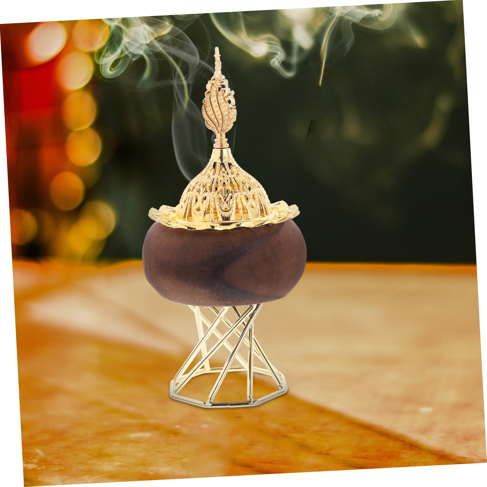 Ciieeo 3St graceling büroradio geschen fleab wundrrschön Räucherstäbchen Weihrauchbrenner schmücken Räucherkerzenbrenner Desktop-Schmuck Halter für Weihrauchbrenner hölzern