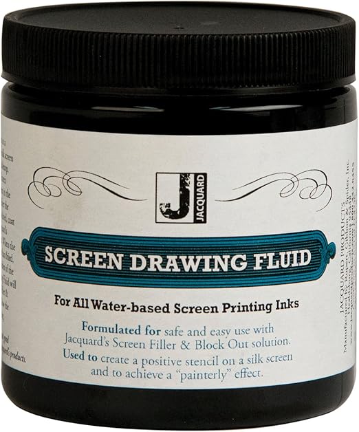 Jacquard Screen Printing Drawing Fluid 8 Ounces