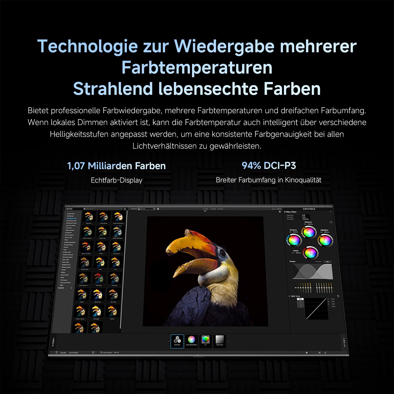 XIAOMI TV S Mini LED 65"(165 cm), QLED Mini LED Fernseher, 4K UHD, Smart TV mit Google TV, HDR10+, Triple Tuner, DVB T2, 60Hz mit 120Hz Game Boost Mode, MEMC, Dolby Audio, Airplay 3, Google Assistant