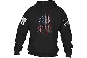Call of Duty Inspired Grunt Style American Spartan 2.0 Unisex Patriotic Pullover Hoodie