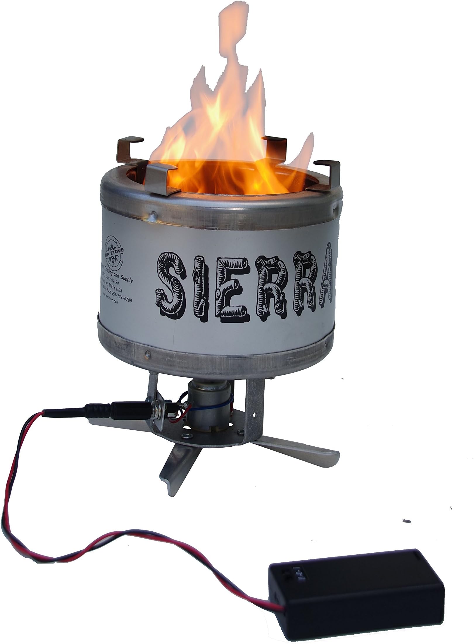 Sierra StoveWood Camping/Backpacking Stove Boil 1 qt of water in only 4 Min.