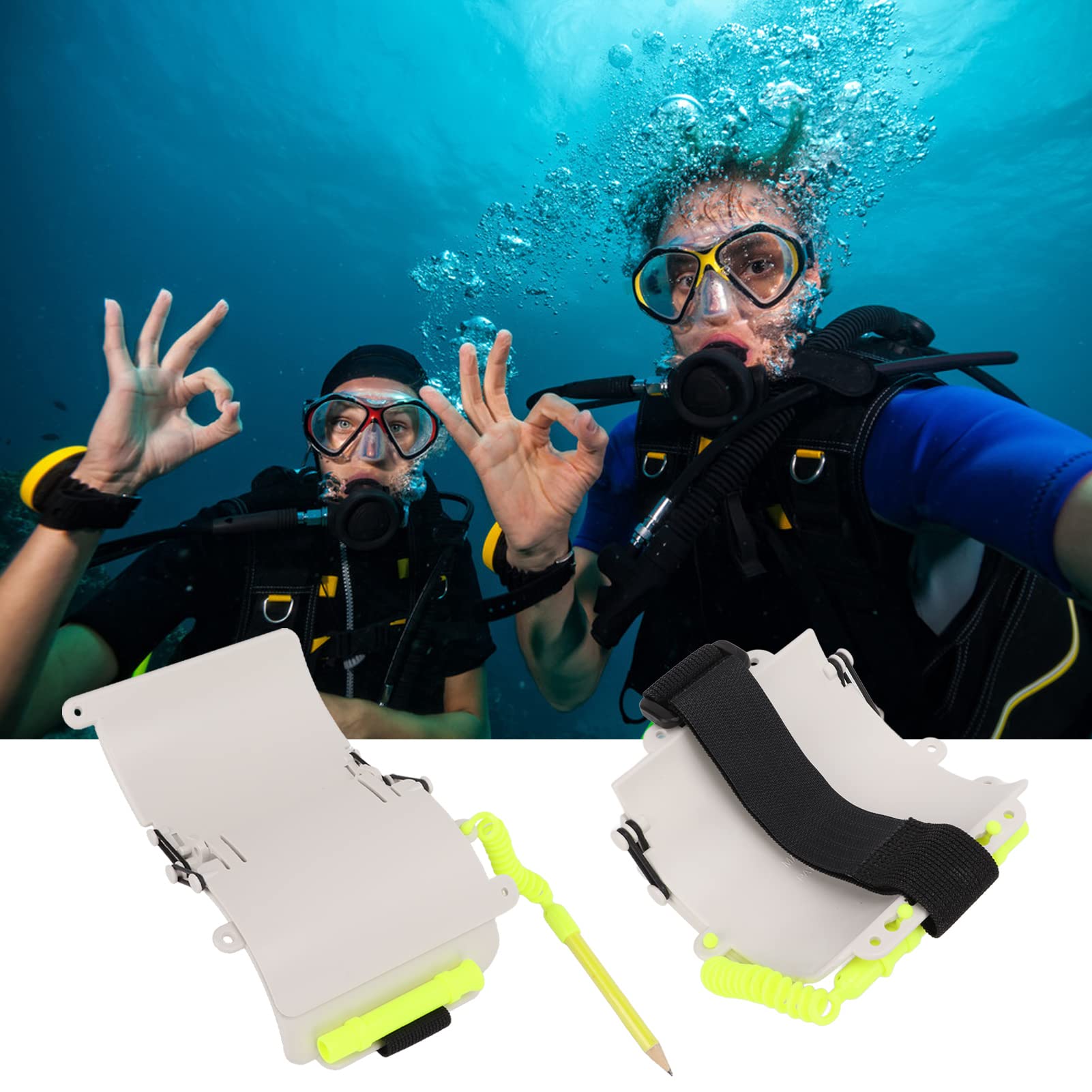 BROLEO Ardoise de plongée sous-marine pour la plongée sous-marine - Petite taille
