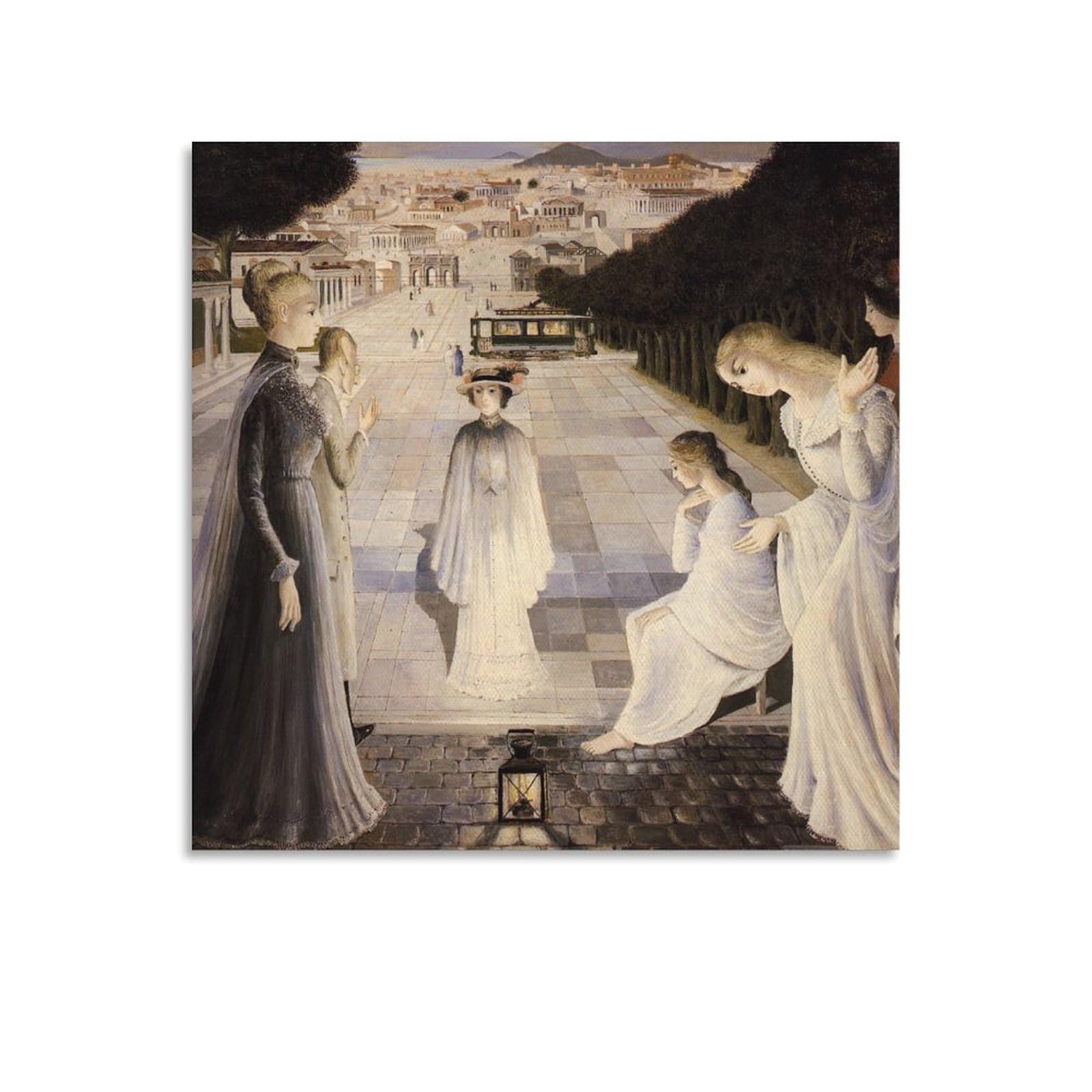 Amazon.co.jp: Paul Delvauxポール・デルヴォーシュルレアリストの画家