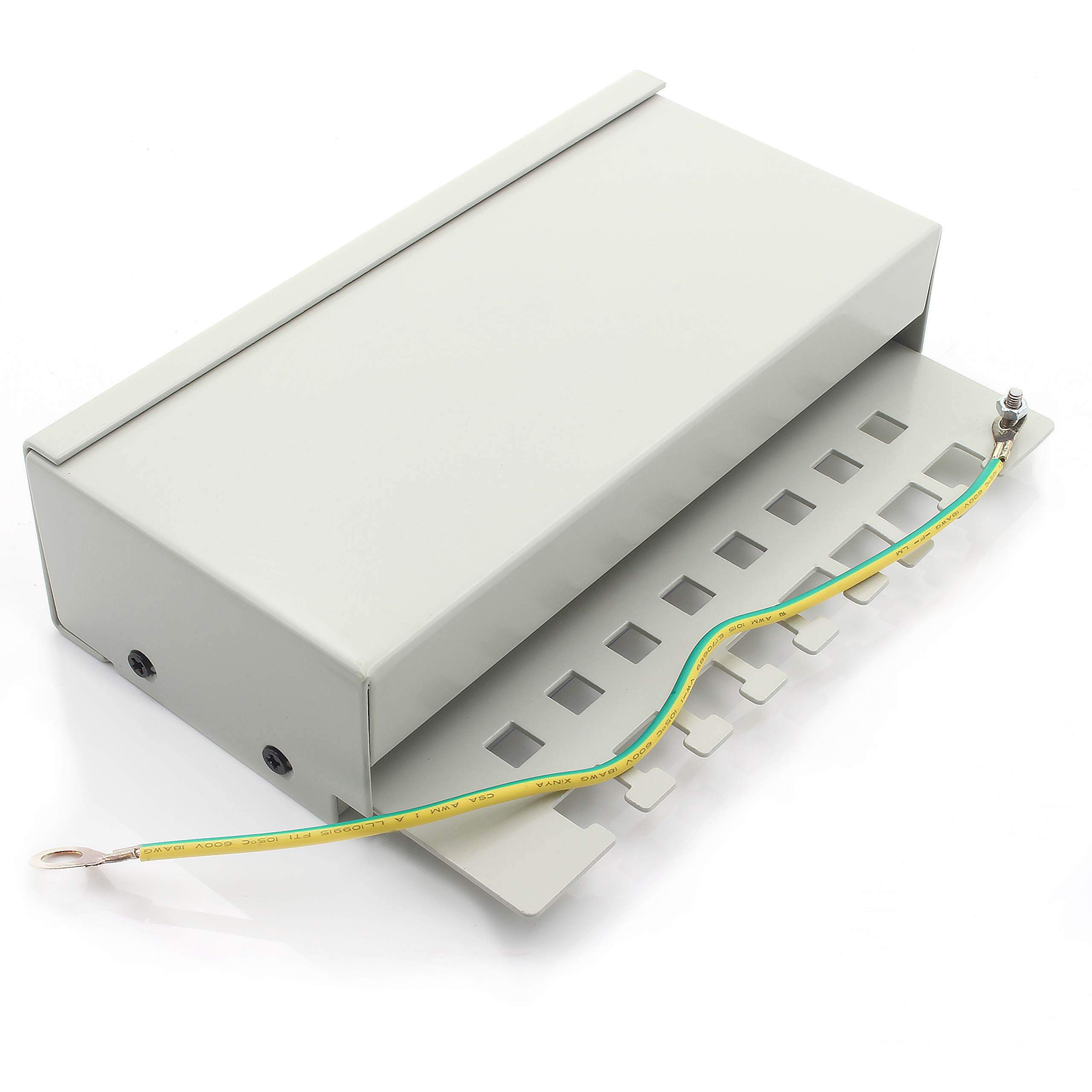 367461 patchpaneel CAT6a 24-poorten zwart patchpaneel LSA aansluittechnologie netwerkDistributie - RJ45 - TIA 568 A/B - zwart
