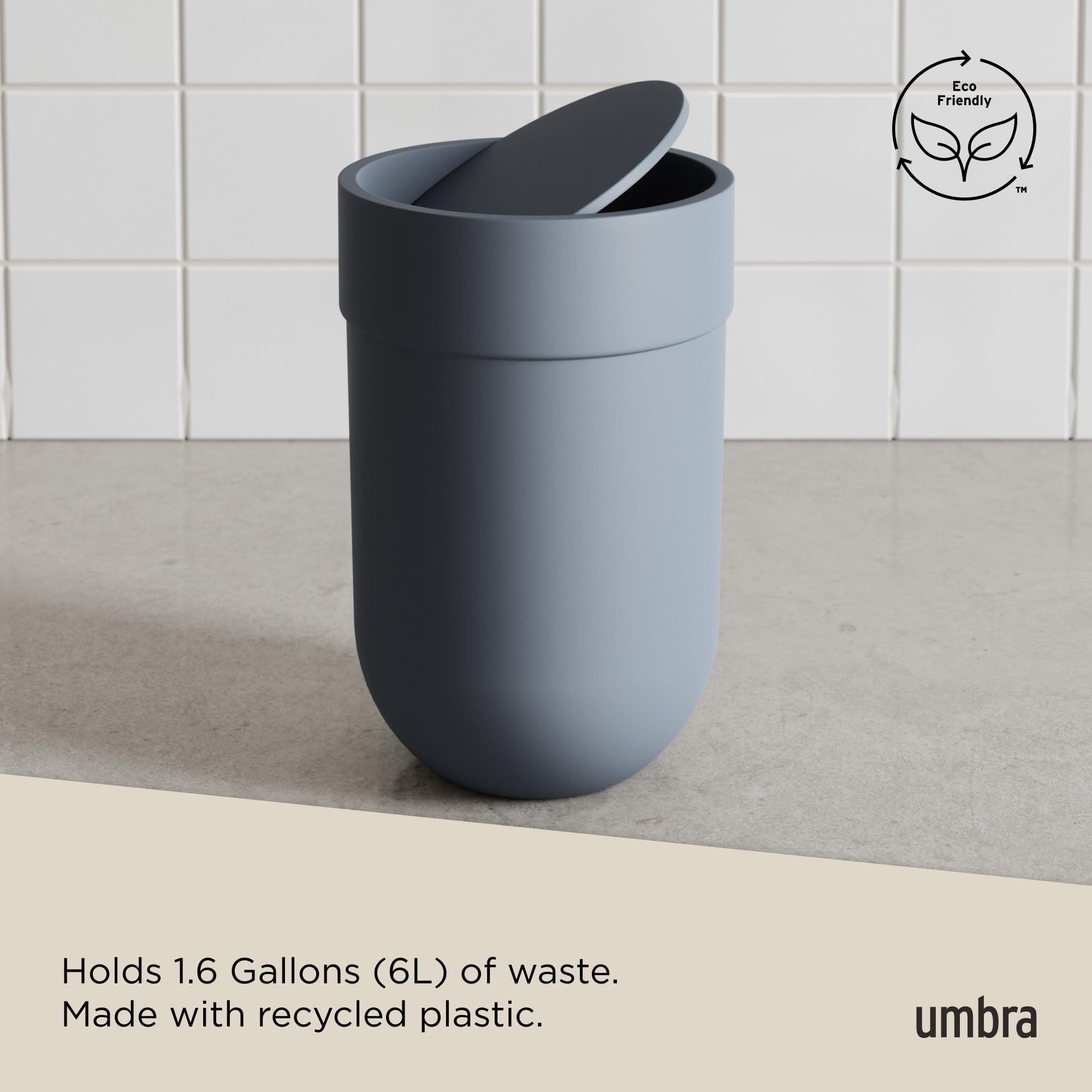 Amazon.com: Umbra Touch Trash Can, Small Garbage Bin Waste Basket